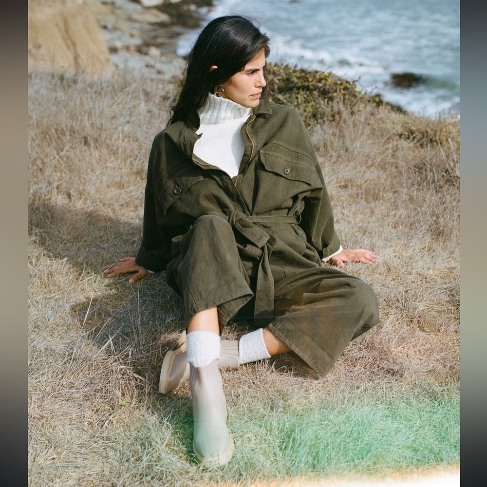 Ozma of California Keaton Jumpsuit | Size XS | Eucalyptus